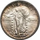 1927-S Liberty Standing Quarter Dollar. PCGS MS62