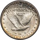 1927-S Liberty Standing Quarter Dollar. PCGS MS62 - 2