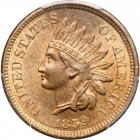 1859 Indian Head Cent. PCGS MS65