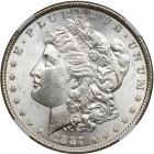 1887 Morgan Dollar. NGC MS64*