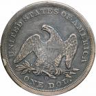 1860-O Liberty Seated Dollar. PCGS AU50 - 2