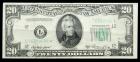 $20.00 1950-A Federal Reserve. ERROR NOTE. VF