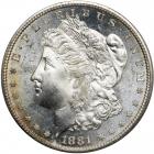 1881-S Morgan Dollar. PCGS MS67