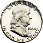 1950 Franklin Half Dollar. PCGS PF65