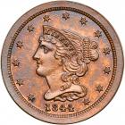 1844 Proof Original Breen 1-A Electrotype Copy MS60