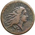 1793 S-9 R2 Wreath Cent, Vine & Bars Edge VG7