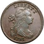 1798 Draped Bust Cent. PCGS EF45