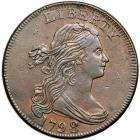 1798 Draped Bust Cent. PCGS AU55