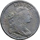 1798 S-156 R5+ Style I Hair, Small 8, Reverse of 1796 G5