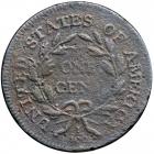 1798 S-156 R5+ Style I Hair, Small 8, Reverse of 1796 G5 - 2