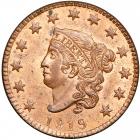 1819 Coronet Head Cent. PCGS MS63