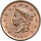 1819 Coronet Head Cent. PCGS MS64