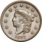 1827 Coronet Head Cent. NGC MS63