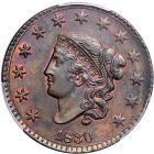 1830 Coronet Head Cent. PCGS MS64