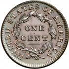 1832 Coronet Head Cent. Medium letters. NGC MS64 - 2