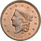 1835 Coronet Head Cent. PCGS MS65