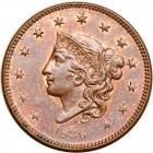 1836 Coronet Head Cent. PCGS MS63