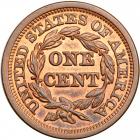 1845 N-4 R1 Repunched 5 PCGS graded MS64+ Red & Brown. PCGS MS64 - 2