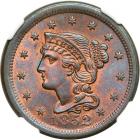 1852 Coronet Head Cent. NGC MS66