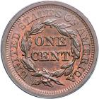 1857 N-1 R1 Large Date PCGS graded MS65 Red & Brown, CAC Approved. PCGS MS65 - 2