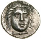 Carian Satraps. Hidrieus. Silver Tetradrachm (), ca. 351/0-344/3 BC.. AEF