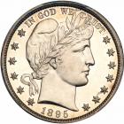 1895 Barber Half Dollar. PCGS PF63