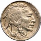 1937-D Buffalo Nickel. 3 legs