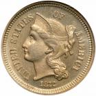 1872 Nickel Three Cents. NGC PF65