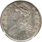 1826 Capped Bust Half Dollar. NGC AU58