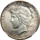 1927 Peace Dollar. NGC MS64