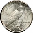 1927 Peace Dollar. NGC MS64 - 2