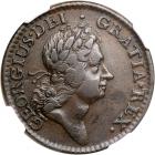 1723 Wood's Hibernia Halfpenny Martin 4.52-Gb.8 Rarity-4 NGC graded VF35