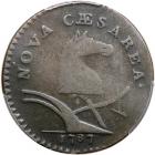 1787 Nova Eborac. Figure facing right