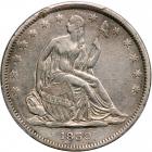 1839. Drapery PCGS graded Genuine XF Details