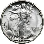 1943-S Liberty Walking Half Dollar. PCGS MS65