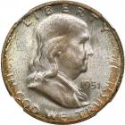 1951-S Franklin Half Dollar. NGC MS66