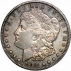 1890-CC Morgan Dollar. PCGS AU58