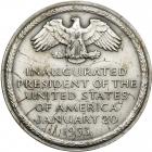 1953. Dwight D. Eisenhower Inaugural Silver Medal. VF - 2