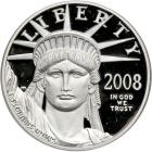 2008 $100 1 ounce Platinum American Eagle