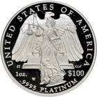 2008 $100 1 ounce Platinum American Eagle - 2