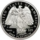 2008 $25 ¼ ounce Platinum American Eagle - 2