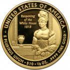 2008 $10 First Spouse Elizabeth Monroe ½ ounce gold - 2