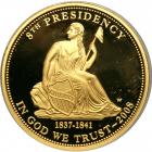 2008 $10 First Spouse Martin Van Buren's Liberty ½ ounce gold coin - 2