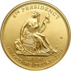 2008 $10 First Spouse Martin Van Buren's Liberty ½ ounce gold coin