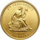 2008 $10 First Spouse Martin Van Buren's Liberty ½ ounce gold coin