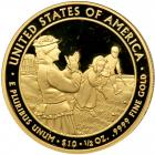 2011 $10 First Spouse Lucy Hayes ½ ounce gold coin - 2