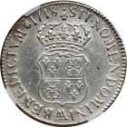 France. Ecu of Navarre, 1718-AA (Metz). NGC VF - 2