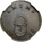 Great Britain - Middlesex. Farthing, 1796. NGC AU58 - 2