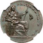 Great Britain - Middlesex. Farthing, 1795. NGC MS63