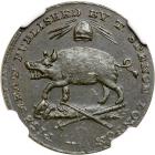 Great Britain - Middlesex. Farthing, 1795. NGC MS63